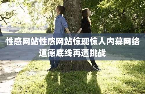 性感网站性感网站惊现惊人内幕网络道德底线再遭挑战