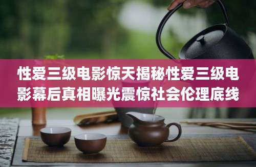 性爱三级电影惊天揭秘性爱三级电影幕后真相曝光震惊社会伦理底线