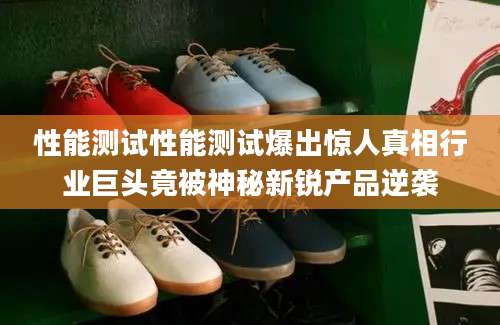 性能测试性能测试爆出惊人真相行业巨头竟被神秘新锐产品逆袭