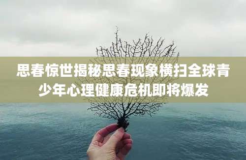 思春惊世揭秘思春现象横扫全球青少年心理健康危机即将爆发