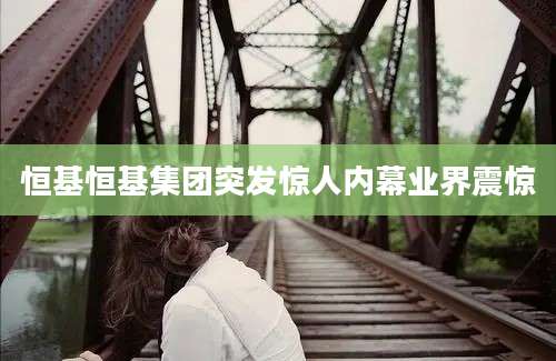 恒基恒基集团突发惊人内幕业界震惊