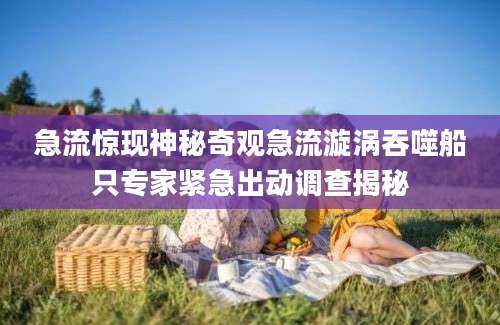 急流惊现神秘奇观急流漩涡吞噬船只专家紧急出动调查揭秘