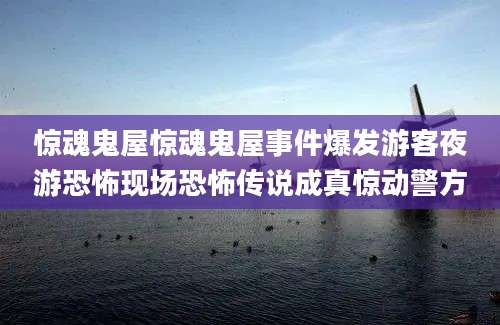 惊魂鬼屋惊魂鬼屋事件爆发游客夜游恐怖现场恐怖传说成真惊动警方