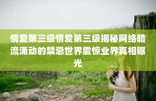 情爱第三级情爱第三级揭秘网络暗流涌动的禁忌世界震惊业界真相曝光