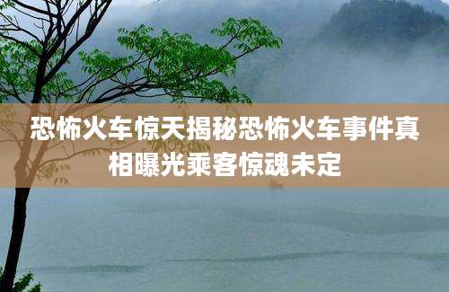 恐怖火车惊天揭秘恐怖火车事件真相曝光乘客惊魂未定