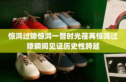 惊鸿过隙惊鸿一瞥时光荏苒惊鸿过隙瞬间见证历史性跨越