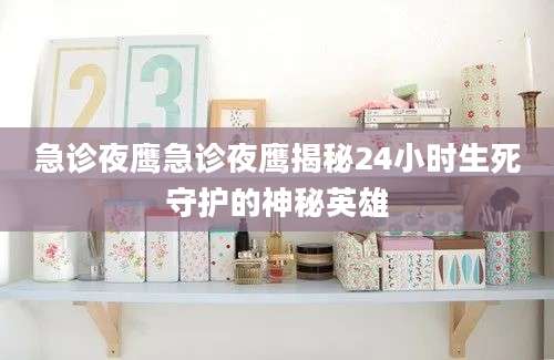 急诊夜鹰急诊夜鹰揭秘24小时生死守护的神秘英雄