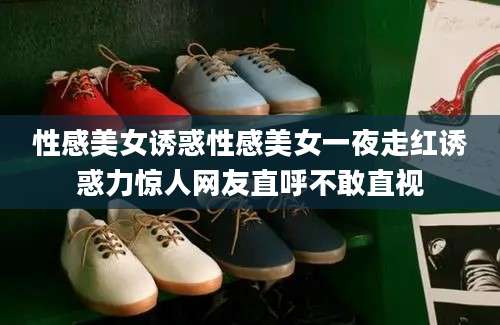 性感美女诱惑性感美女一夜走红诱惑力惊人网友直呼不敢直视